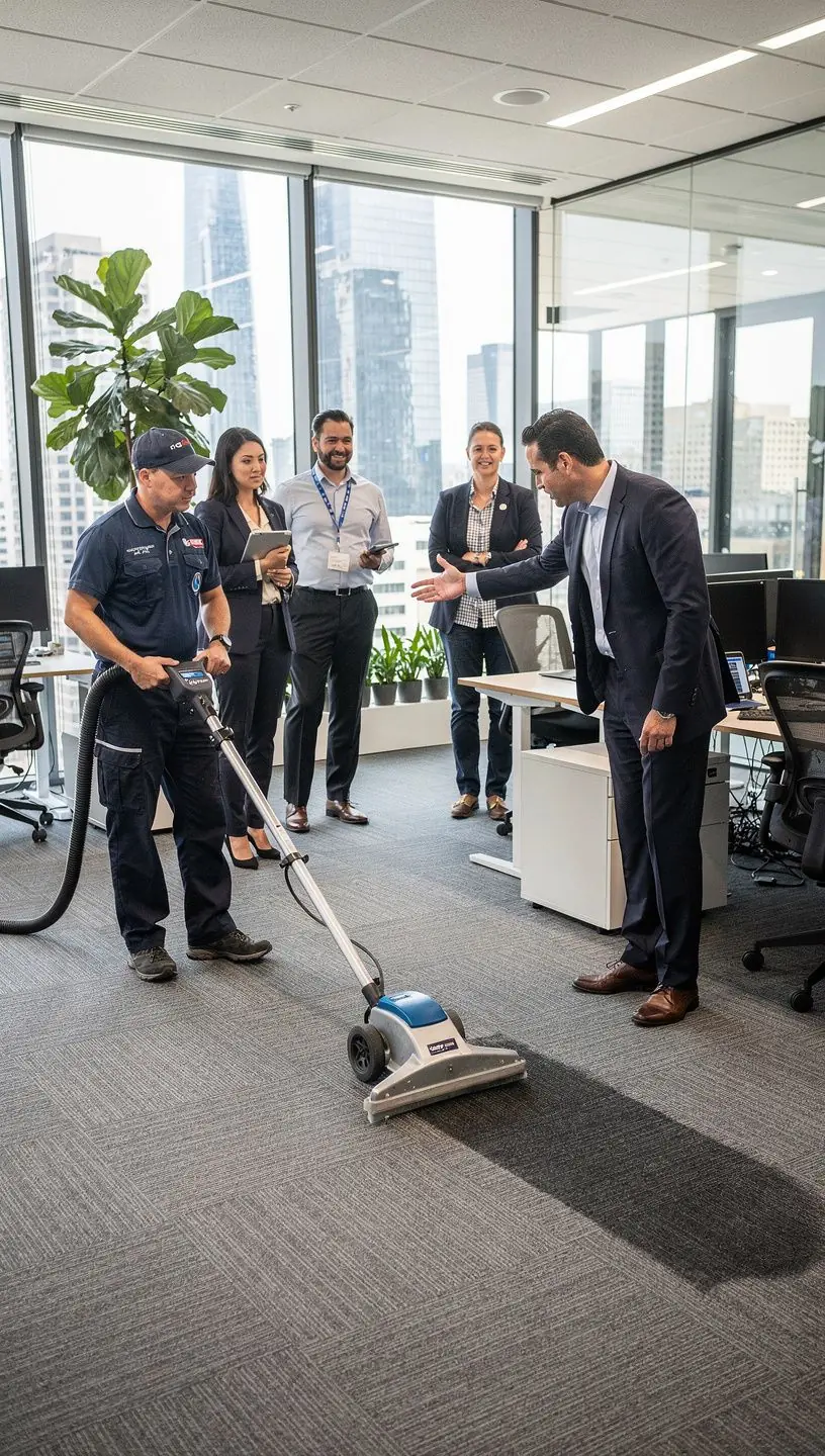 Step-by-step guide for spot cleaning carpets